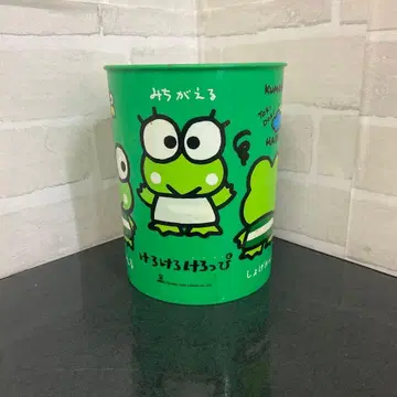 케로케로케로피 쓰레기통 더스트 박스 산리오 쇼와 레트로