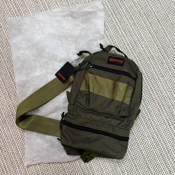 택 포함 새상품 BRIEFING 택티컬 슬링 한쪽 숄더 올리브 그린