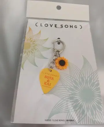 LOVE SONG 피크 키링