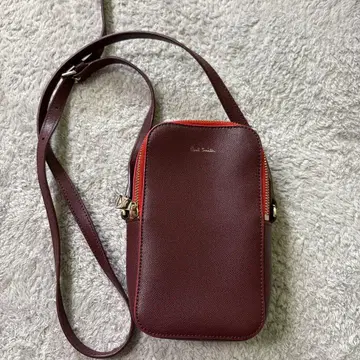 Paul Smith 버건디 숄더백