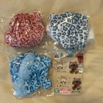 갈아입는 판초 레오파드