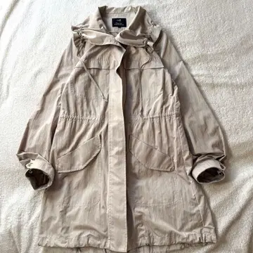 23구 블루종 마운틴 후드티 마우파 베이지 사이즈 38