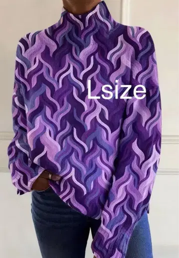 호불호 갈리는 개성있는 멋쟁이 니트 [미사용 새상품] Lsize