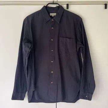 [ MARGARET HOWELL ] 마가렛호웰 긴팔 셔츠 블랙 L