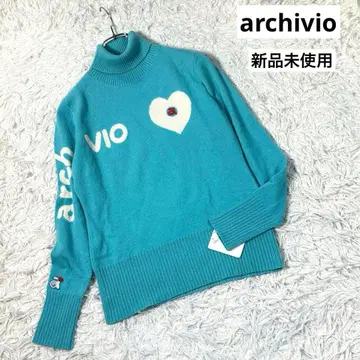 새상품 archivio 알치비오 캐시미어 100% 터틀넥 니트 스웨터