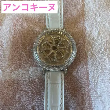 앙코키 스톤 장식 아날로그 손목시계