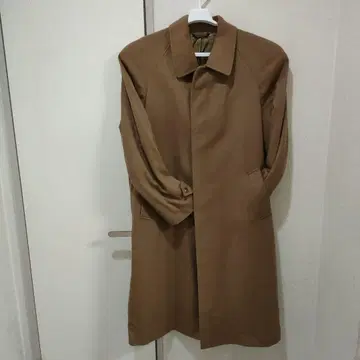 브라운 체스터 코트 이탈리아제