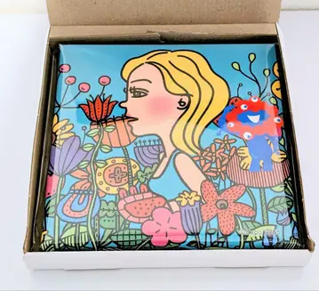 미야쿠미야쿠 캔버스 지클레 인쇄 FLOWER S0호 오사카 만박