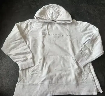 Champion 화이트 후드티 후디 M 화이트 속기모 챔피온