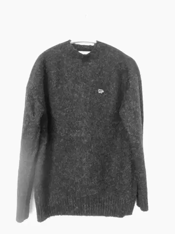 사이 베이직 크루넥 스웨터 셰틀랜드 울