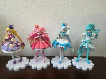 원더풀 프리큐어! 큐티 피규어 4개 세트 모두 사이좋게