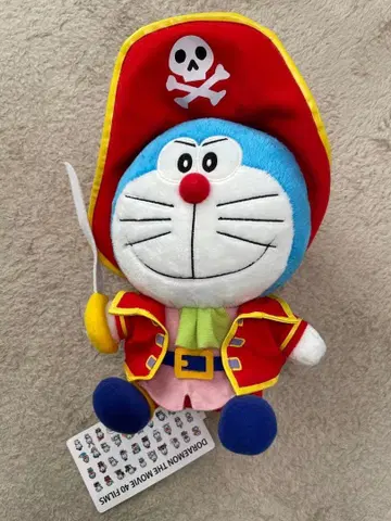 도라에몽 영화 봉제 인형 40주년 새상품 후지코 후지오 기념