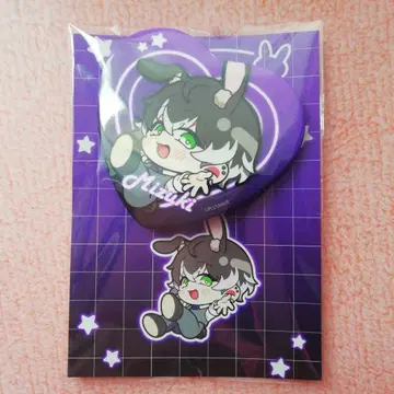 플러스메이트 PLUSMATE 야나세 미즈키 토끼 캔뱃지 캔뱃지 4