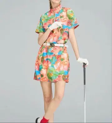 키스 온 더 그린 골프웨어 여성용 상하의 세트