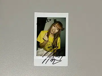 나루세 에이미 에이타소 사인 포함 폴라로이드