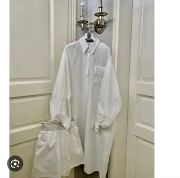 보이프렌드 셔츠 팬츠 세트