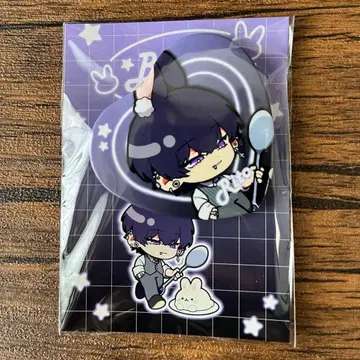 PLUSMATE 시즈카와 린토 뿅뿅뿅 토끼 캔 배지