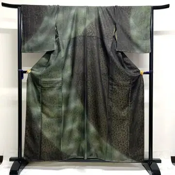 미착용 츠케사게 샤 몬샤 그라데이션 당화초 컬러 동안 기모노 035k