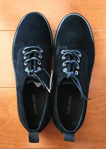 글로벌 워크 남성용 [ M ] 사이즈  발수 신발 스웨이드 느낌 미사용