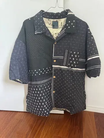 WALLIS 다운 셔츠 S/S (C/SI) 반다나