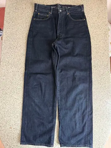 RPM 다크 블루 스트레이트 데님