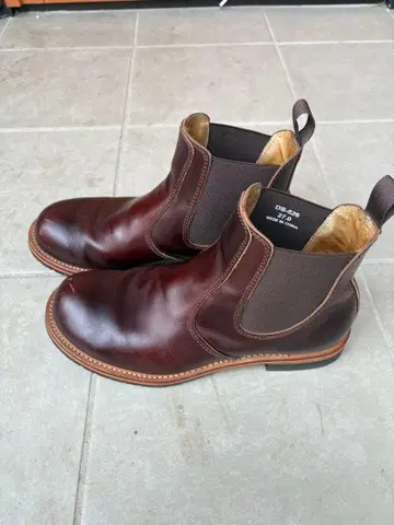 [ DIAMOND STREET 다이아몬드 스트릿 ] 사이드 고어 부츠