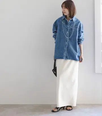 Noble 컴포트 저지 라이크 타이트 스커트