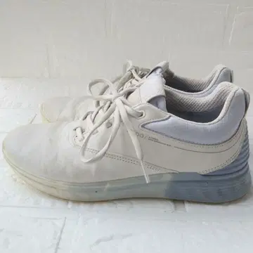 [ ECCO 에코 ] 24.0 골프화 고어텍스 천연 가죽 스카이블루