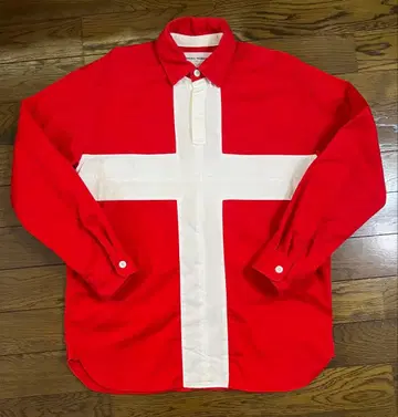 GENERAL RESEARCH 제너럴 리서치 크로스 셔츠 사이즈 M