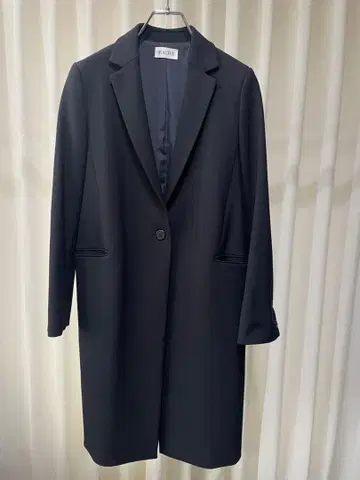 PLST 플라스테 웜 리저브 체스터 코트 네이비 S