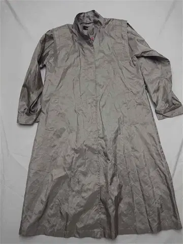 애로우나 페티트 폴리에스테르 롱 코트 그레이 계열 여성용