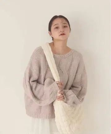 muguet cable prima knit