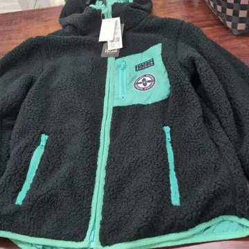 RUSTY 리버서블 플리스 자켓 미사용 택 포함