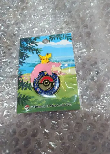 포켓몬 센터 카가와 한정판 야돈 피카츄 로고 핀즈
