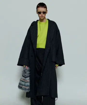 [ MAISON SPECIAL ] 리버서블 컷오프 오버코트