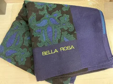 BELLA ROSA 울 100% 모 100% 스톨 스카프 대형