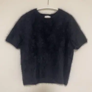 [ 새상품급 ] Ballsey 플러피 얀 숏 슬리브 풀오버