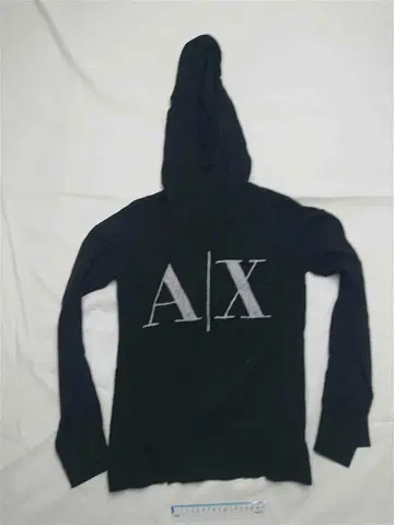 아르마니 익스체인지 A|X 로고 후드티 XS 블랙 계열 남성용