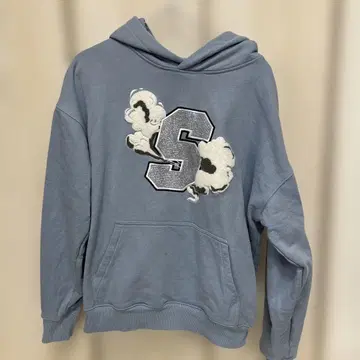 SUPPLIER 자수 S 로고 후드티 풀오버