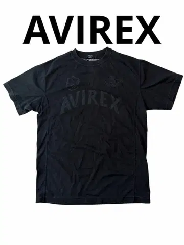 AVIREX / 아비렉스 블랙 T셔츠 L사이즈
