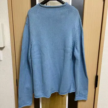 J.Crew 100% 코튼 스웨터 XL 라이트 블루