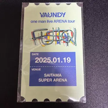 Vaundy VAWS B상 사이타마 슈퍼 아레나 2025.01.19