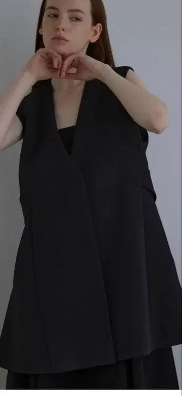 LEPHIL 루필 마틀라세 트리플 크로스 A 라인 베스트