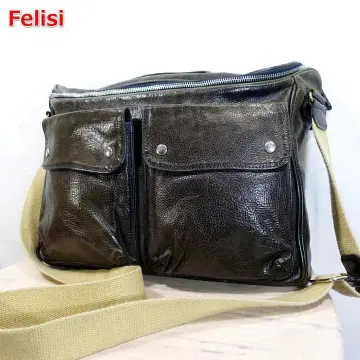 [ 고품질 ] 페리지 풀 가죽 숄더백 소리조 felisi