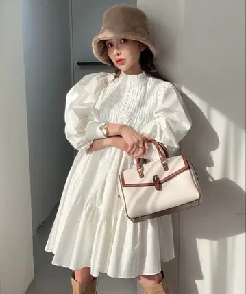 eimy istoire 비대칭 디자인 미니 원피스