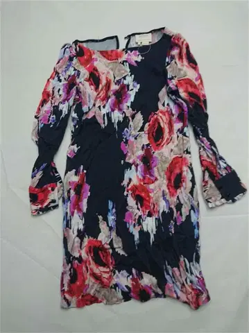 케이트 스페이드 꽃무늬 원피스 네이비 계열 사이즈 2