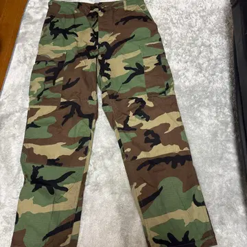 카모플라쥬 카고 팬츠 4 포켓