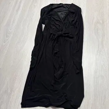 Mimi Grant 블랙 롱 원피스 M