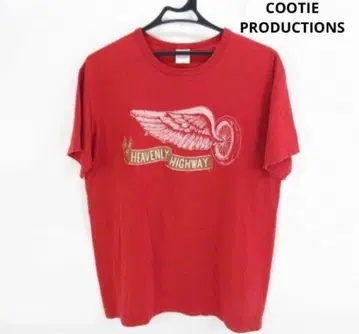 쿠티 프로덕션 프린트 반팔 T셔츠 L