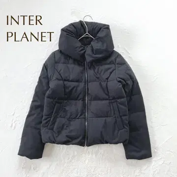 인터플래닛 다운 캐주얼 심플 무지 숄 소두